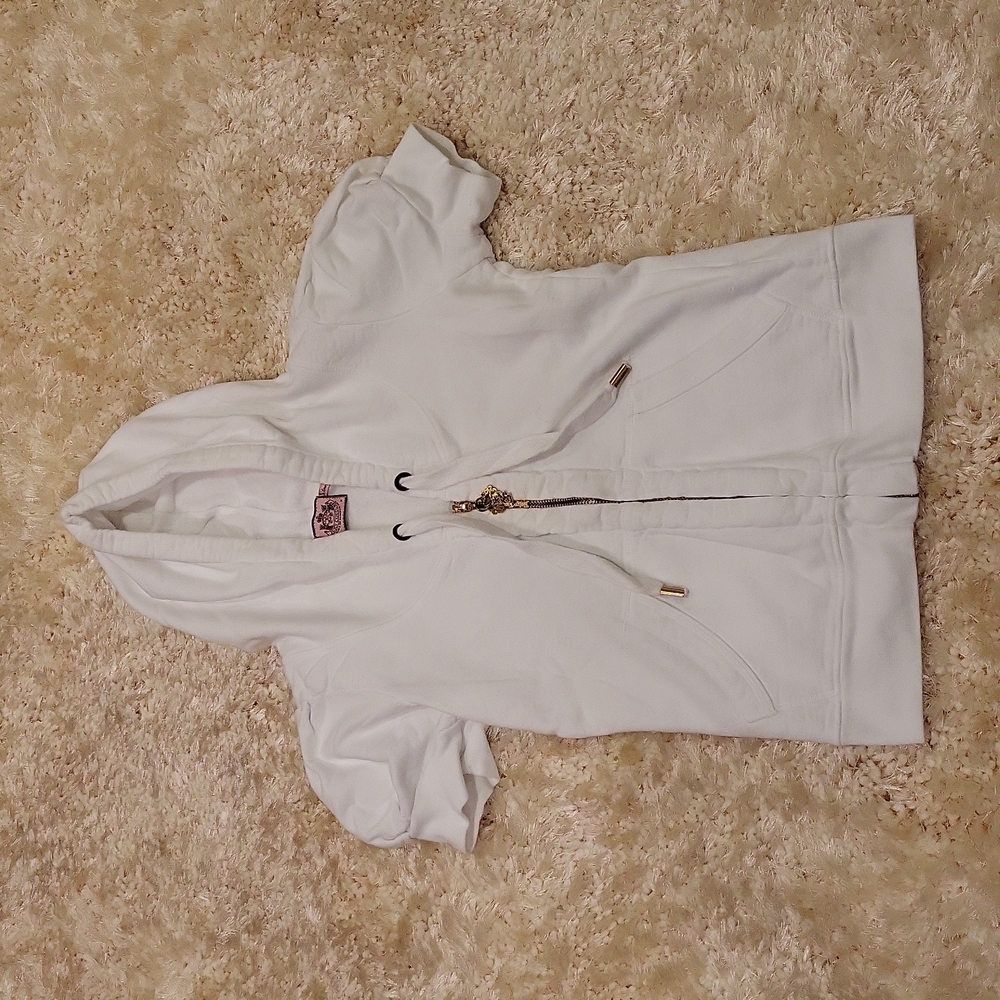 Juicy Couture short sleeve hoodie.